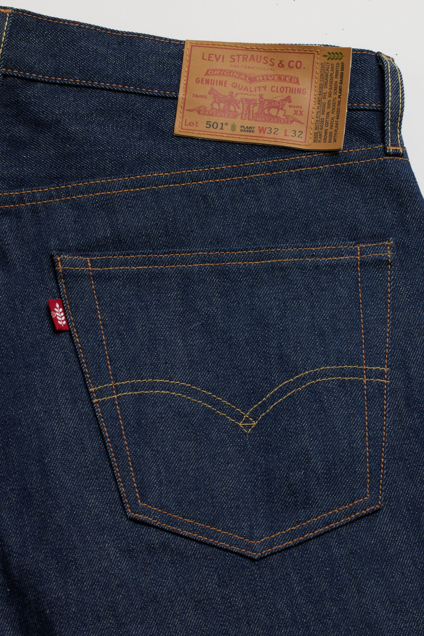 Levi's Unveils Plant-Based 501 Jeans