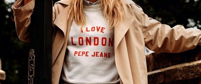 Lila Moss Channels West London Style in Pepe Jeans Campaign