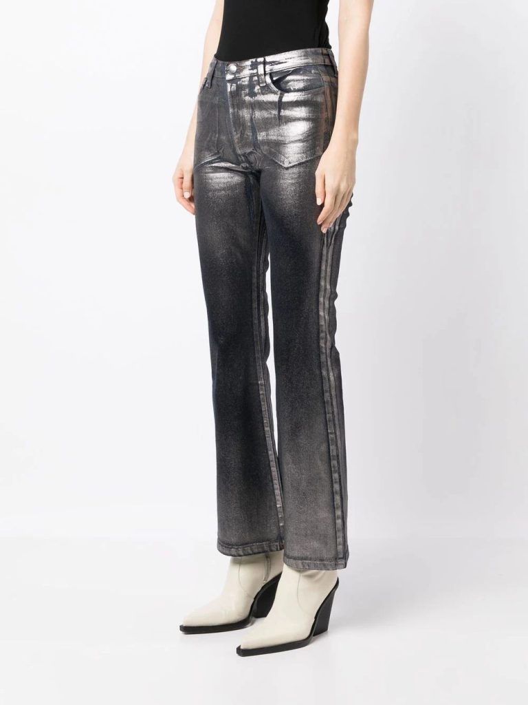 The 11 Best Silver Metallic Jeans On The Internet Right Now (2024) –  topsfordays