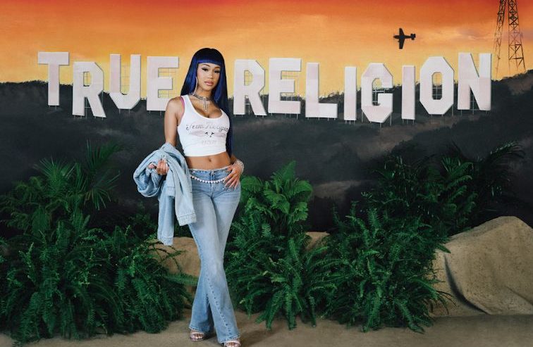 True Religion Taps 'It Girl' Saweetie for Spring '24 Campaign