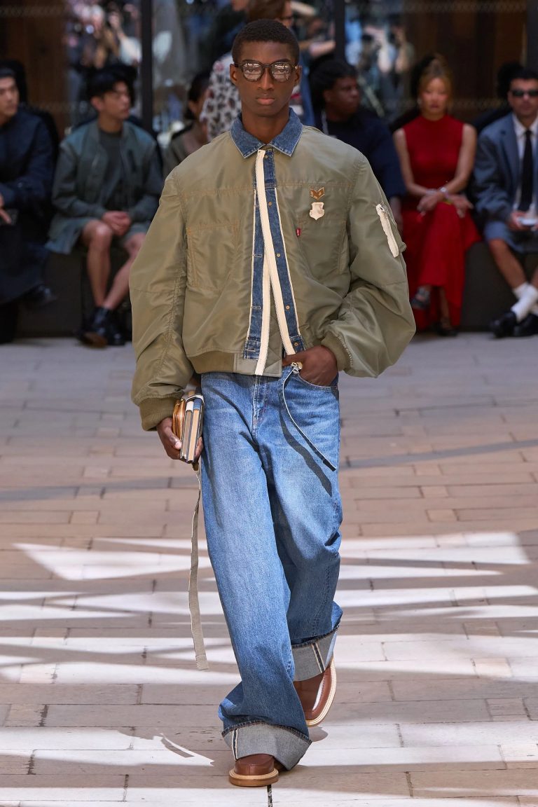 What To Expect New Men S Denim Looks S S 2025 Denimology Sacai 3 768x1152