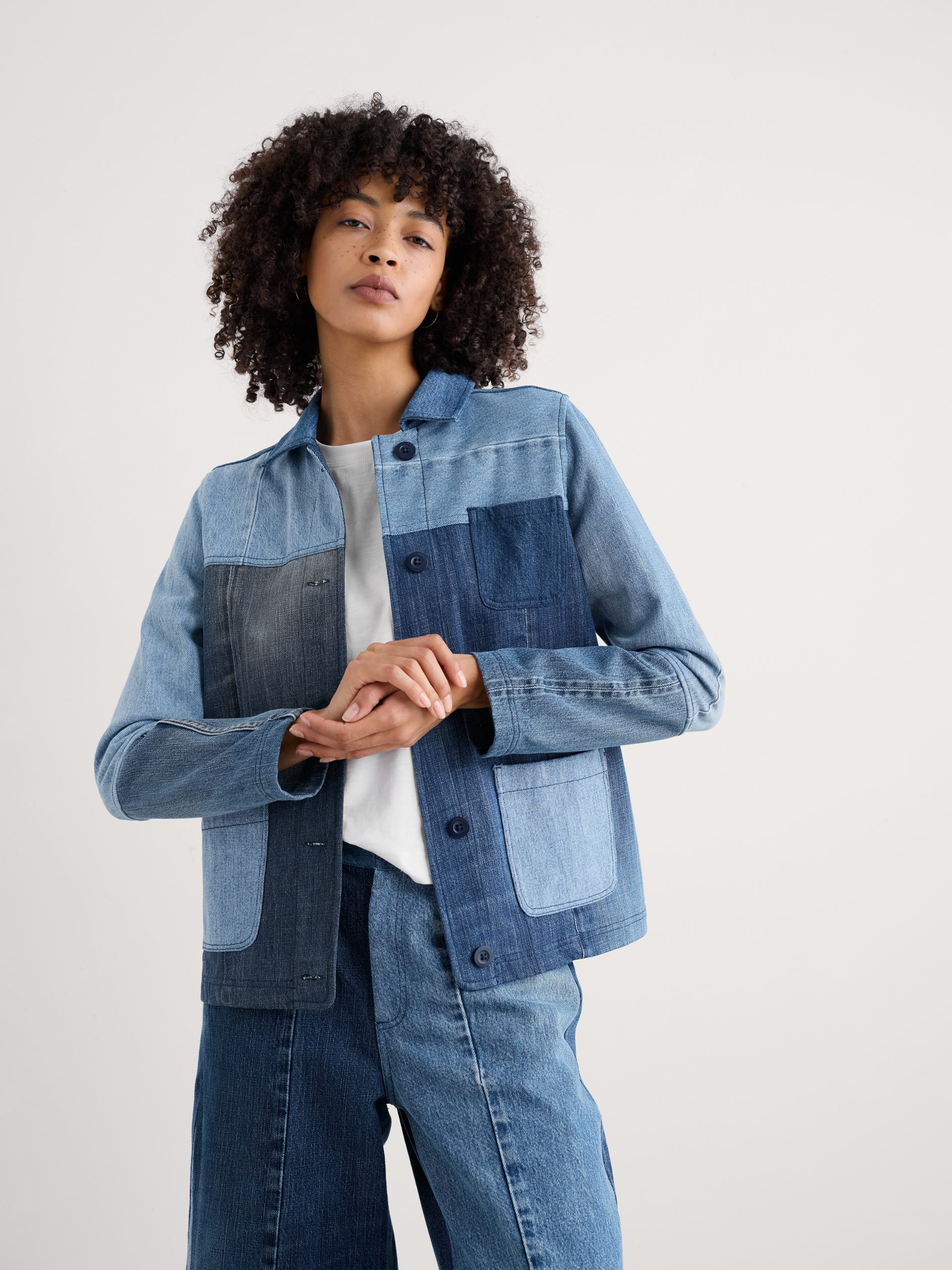 SEASALT READING ROCKS JACKET (Mid Wash) main image 1