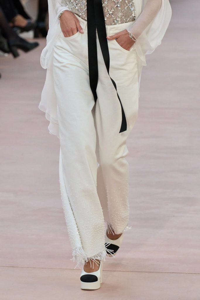 white jeans