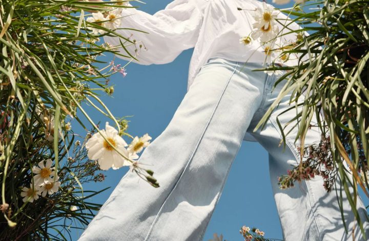 low-rise jeans