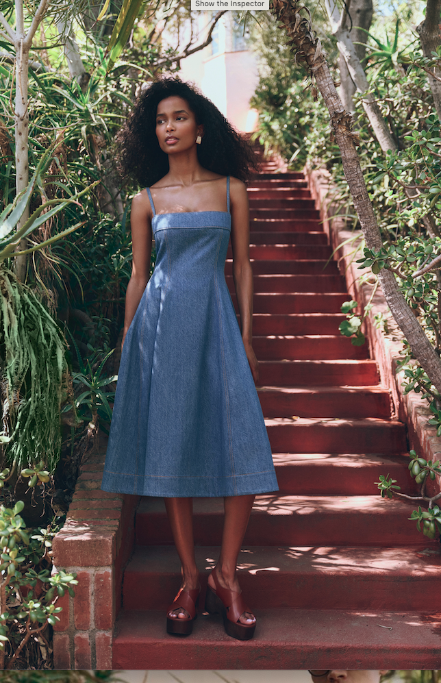 denim dress