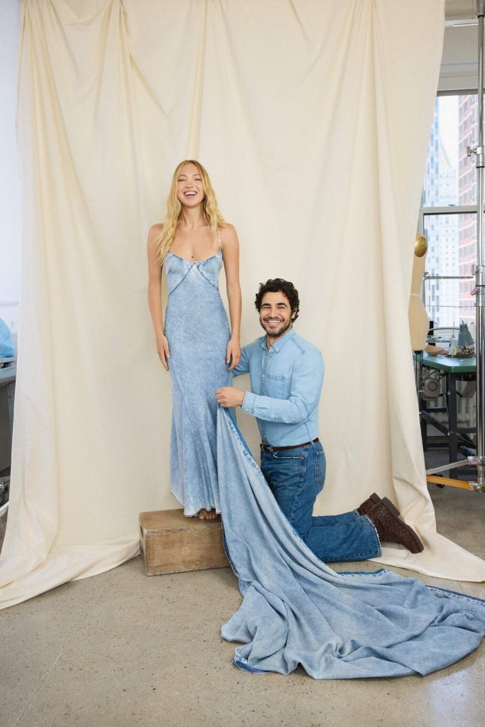 denim dress