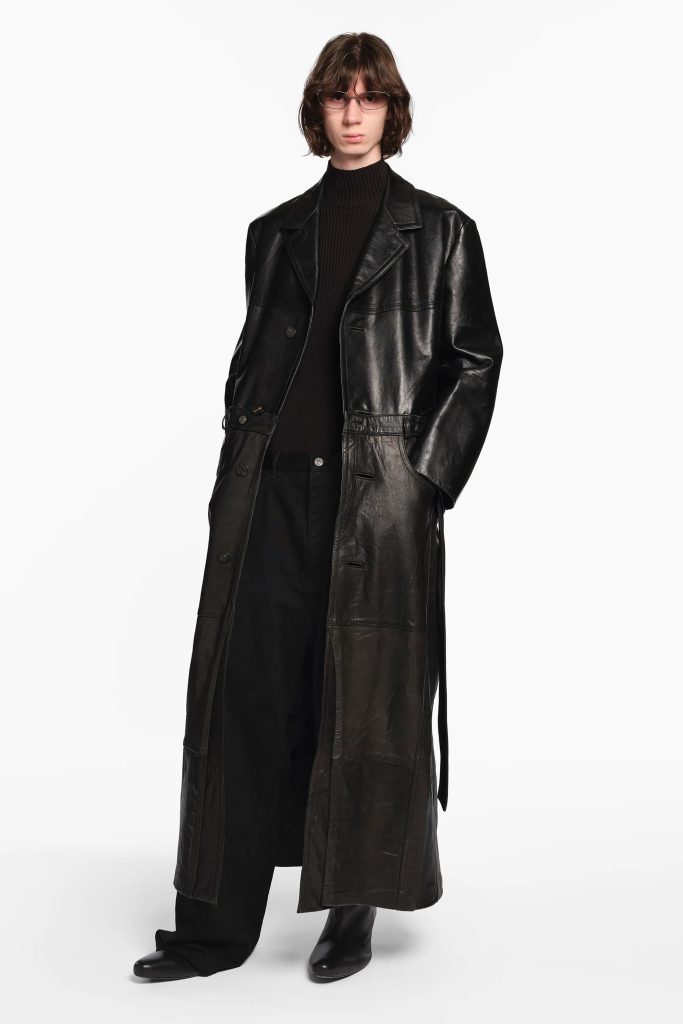 leather coat