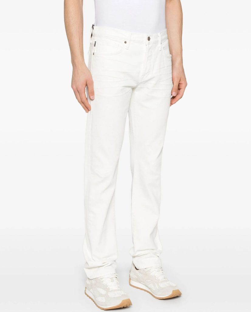 straight jeans