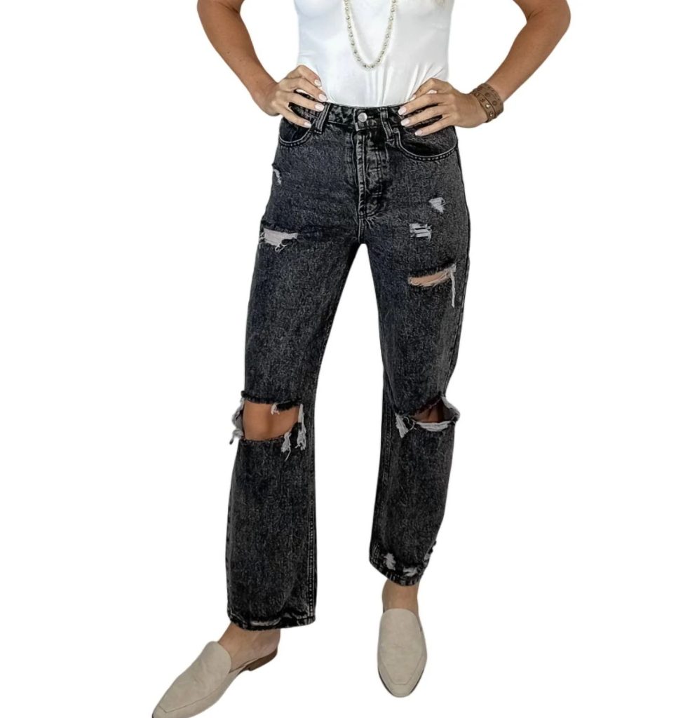 black jeans