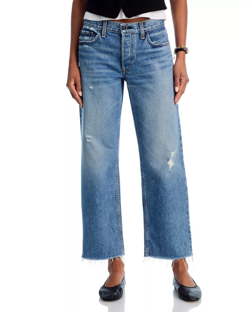 cropped jeans