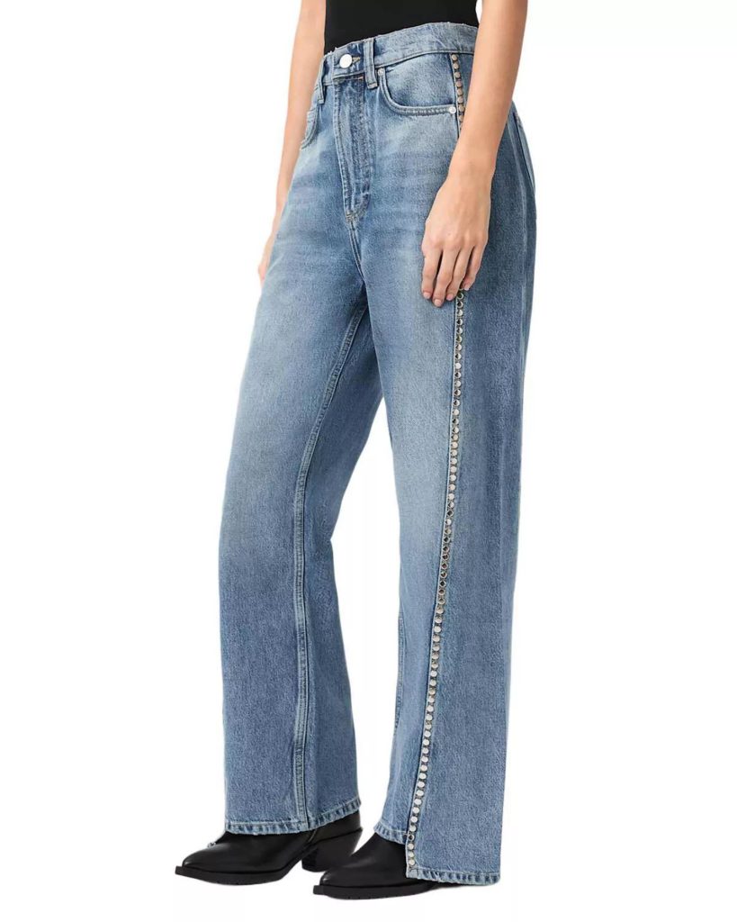 straight jeans