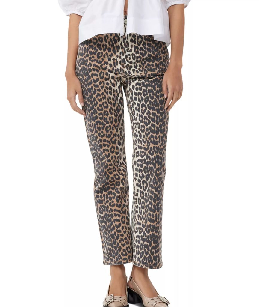cropped jeans